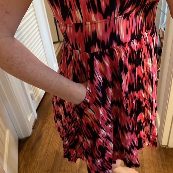 Express multicolored summer day dress with pockets! - Picture 3 of 6